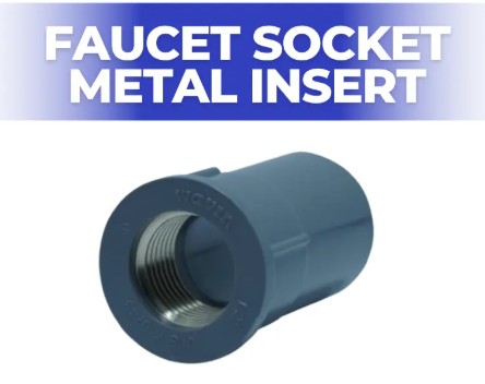 FITTING FAUCET SOCKET (AW & METAL)