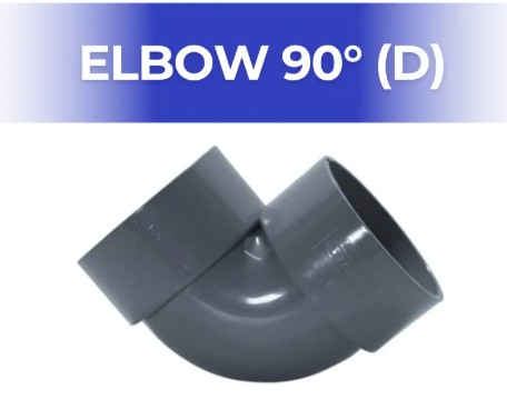 FITTING ELBOW 90 D WAVIN