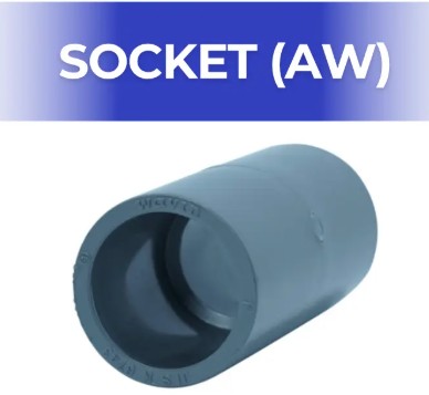FITTING SOCKET AW WAVIN